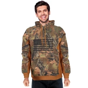TrailCrest Hoodie PulloverSweatshirt Stylish Camo Jacket, Hunting - Picture 1 of 7