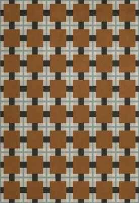 Ковер на часть комнаты Evelina Kroon Ochre Fields коричневый цвет ручной стеганный ковер - Изображение 1 из 4