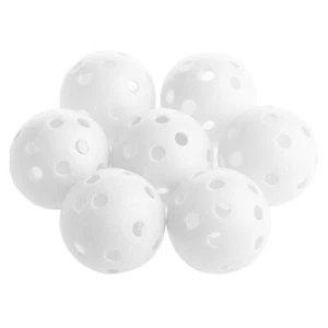 Plastic Golf Ball Holes Hollow Practice Golf Balls Training Indoor Outdoor// - Picture 1 of 14