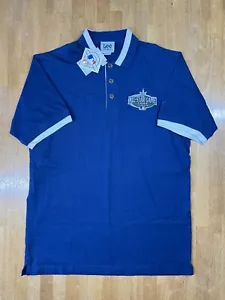 Camisa polo azul grande de colección Lee Sport MLB All Star Game 2001 Seattle para hombre - Imagen 1 de 5