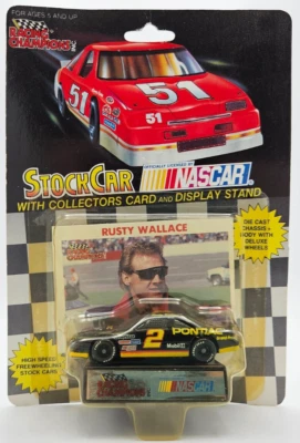 1992 NASCAR Racing Champions #2 Rusty Wallace Pontiac excitement 1/64 - Image 1 of 4