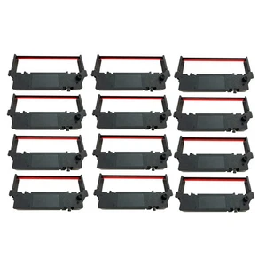 12 Stück SP700 Druckerfarbband, Schwarz und Rot, Druckerfarbband für Star R3829 - Afbeelding 1 van 9