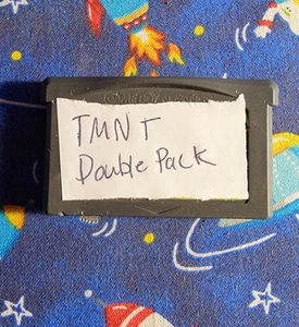 Teenage Mutant Ninja Turtles Double Pack Nintendo Game Boy Advance -No Label- - Picture 1 of 1