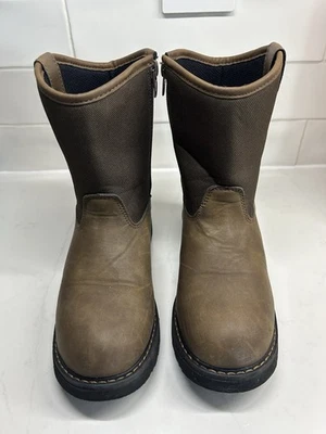 Botas Rocky Kid’s 8” Pull On marrón oscuro, talla 2 Foto 1 de 4