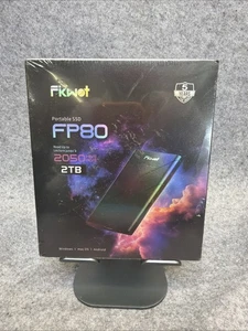 Fikwot External SSD 2TB USB 3.2 Gen2x2 PS5 SSD Hard Drive For iPhone 15/16 - Bild 1 von 2