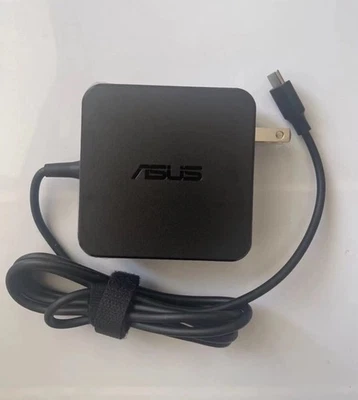 ASUS 65W Type-C USB-C AC Adapter Charger ZenBook/Chromebook/Transformer Book-- - Image 1 of 4