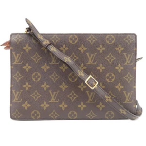 Authentic Louis Vuitton Monogram Enghien Shoulder Bag M51205 F/S - Picture 1 of 20