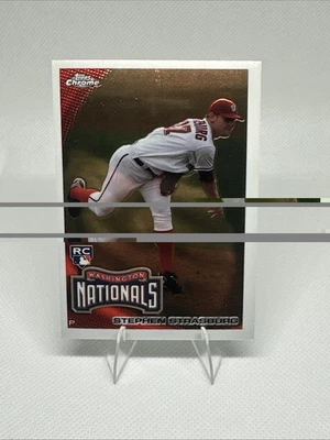 Topps Chrome 2010 - Stephen Strasburg #212 (RC) Foto 1 de 2