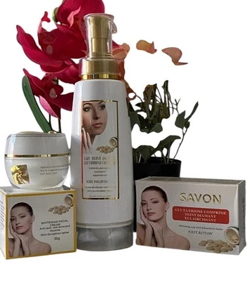 LUX COSMETUCS Glutathione Comprime Lotion, Soap And Face Cream