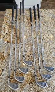 Juego de hierros TaylorMade 360 3-8, eje de acero PW R-80, diestro, 7 palos leer descripción - Imagen 1 de 9