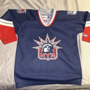 New York Rangers Vintage CCM Kids Hockey Jersey Youth One Size - Picture 1 of 4
