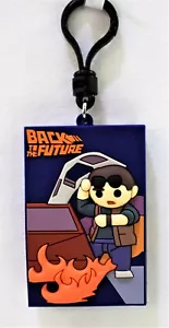 Universal Retro Película Figurativa Bolso con Clip Llavero - Póster de Regreso al Futuro - Imagen 1 de 2