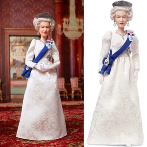 Barbie Signature Queen Elizabeth II Platinum Jubilee Doll Toy for collector Gift - Picture 1 of 7