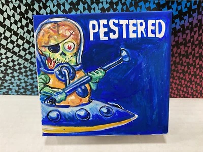 Topps On Demand MARS ATTACKS “PESTERED” NEIL CAMERA SKETCH BOX/Card.  VERY RARE! - Image 1 of 4