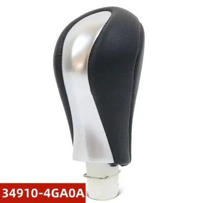 Black Gear Shift Knob For 2014-2017 Infiniti Q50 Q50L Gear Stick 34910-4GA0A - Image 1 of 4