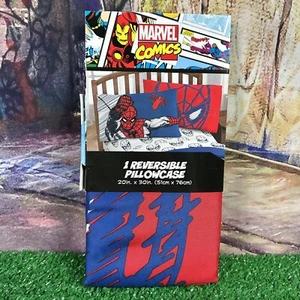 Neu Marvel Comics SpiderMan Wendekissenbezug Standardgröße 20"x 30" B10 - Bild 1 von 4