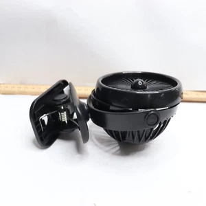 Yase Adjustable Desktop Baby Stroller Office Table Mini Clip Fan 3 Speed Black - Picture 1 of 3