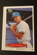 1991 Classic Best Miami Miracle Mike Lansing #45