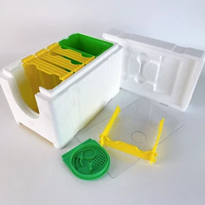 Portable DIY Beekeeping Bee Queen Breeding Mating Nuc Hive Box Reserve - Picture 1 of 7