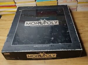 2006 MONOPOLY Onyx Edition Luxury COLLECTOR'S 