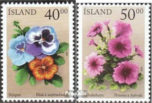 Iceland 958-959 mint/MNH 2000 summer flowers - Picture 1 of 1
