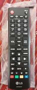 LG Tv remote akb75095319 49UJ6200 49UJ6050 43UJ6350 43UJ6300 remote I SHIP FAST - Picture 1 of 1