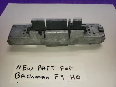DIECAST CHASSIS UNDERFRAM  BACHMANN HO 61502 EMD F9 DIESEL LOCOMOTIVE NEW PART - Image 1 of 4