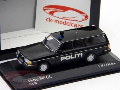 Volvo 240 GL Break Politi  Police Bj. 1986 Minichamps [400 171490] - Image 1 of 4