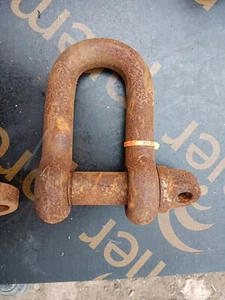 Heavy duty d shackle 9t 33mm Pin 55mm Jaw - Picture 1 of 2