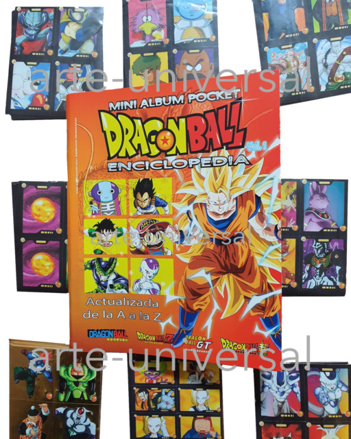 Album Dragon Ball Z Fusion Cards + Pasta Porta Completo, Brinquedo Editora  Panini 2016 Usado 70303269