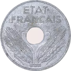 France 1944 Twenty (20) Centimes KM#900.2 Great Deals From The Executive Coin Co - Picture 1 of 2