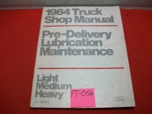 Camión Ford 1984 de colección ligero, mediano y pesado entrega previa, mantenimiento, lubricante - Imagen 1 de 4