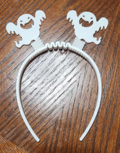 Ghost Headband | 3D Printed Spooky Wearable Halloween Accessory Costumes Decor - Picture 1 of 6