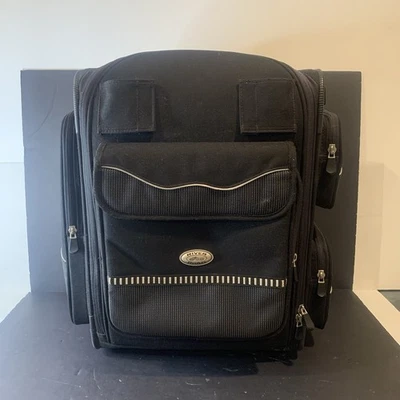 River Road 黑色摩托车行李箱外部 19x14x10 — 第 1/4 张图片