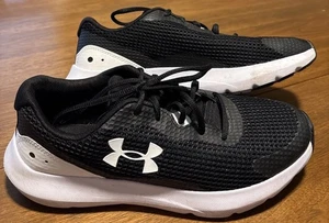 Men’s Under Armour Sz 9 Charged Pursuit, Black Tennis Shoes - Picture 1 of 9