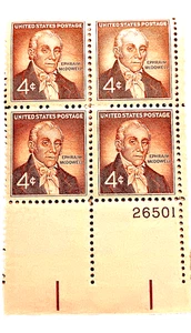 🚩US Scott № 1138, Plate Block #26501 -1959- Ephraim McDowell/ 4c / MNH  - Picture 1 of 2