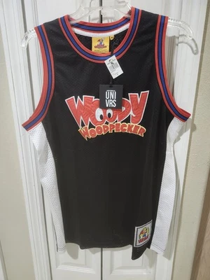 Camiseta deportiva exclusiva de Universal Studios Woody Woodpecker para adultos talla mediana nueva con etiquetas Foto 1 de 4