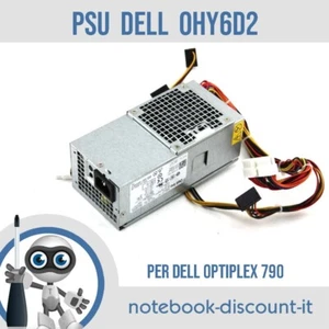 Alimentatore DELL 0HY6D2 Per PC DESKTOP DELL Optiplex 790 DPS-250AB 24Pin - Imagen 1 de 3