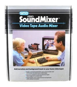 Mezclador de sonido de video clásico Sima 1988 mezclador de audio - Imagen 1 de 7