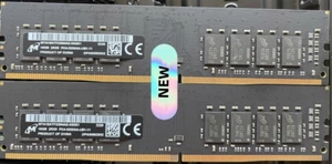 Desktop Memory Micron DDR4 128GB (16GB*8) 3200MHz MTA16ATF2G64AZ-3Q2E1 288 PIN - Picture 1 of 1