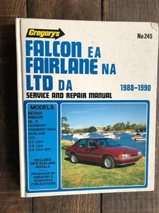 Gregory’s Service And Repair Manual Ford Falcon EA Fairlane NA LTD DA 1988-1990 - Bild 1 von 4