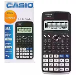 Für CASIO FX991EX Advanced Scientific Calculator 552FUNKTIONEN ClassWiz Features - Bild 1 von 15