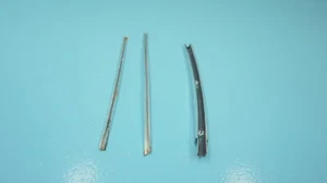 MERCEDES--BENZ W109 300SEL , FRONT LEFT SIDE WINDOW GLASS RAIL CHROME TRIM - Picture 1 of 14