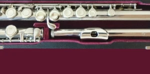 Muramatsu M-85 Flute Musical Instrument Good condition Made in JAPAN USED - Picture 1 of 11