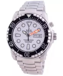 RATIO FreeDiver Helium-Safe Automatik 1068HA96-34VA-WHT 1000M Herren Taucheruhr - Bild 1 von 6