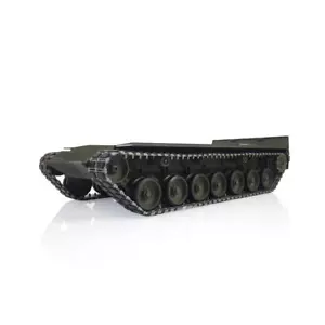1/16 Scale Full Metal RC Tank Leopard2A6 Model Chassis Assembly T1 Tracks DIY - Picture 1 of 11