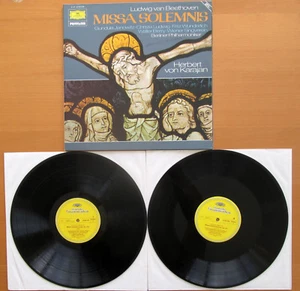 DG 2726 048 Beethoven Missa Solemnis Ludwig Janowitz Karajan 2xLP Gatefold NM/EX - Picture 1 of 5