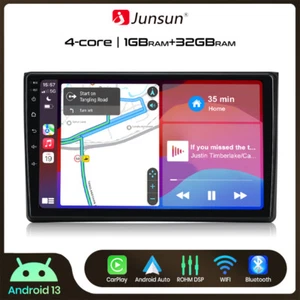 Radio estéreo GPS navegación por satélite BT para Audi A4 B5 B6 2000-2009 64 GB Android 13 CarPlay - Imagen 1 de 18