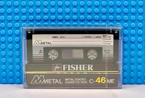 FISHER M METAL C-46 ME TYPE IV BLANK CASSETTE TAPE (1) (SEALED) - Picture 1 of 3
