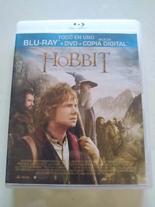El Hobbit Un Viaje Inesperado - Blu-Ray + DVD + Extras Español Ingles Am - Imagen 1 de 5